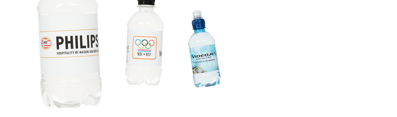 Water Concepts, waterflesjes met een boodschap!